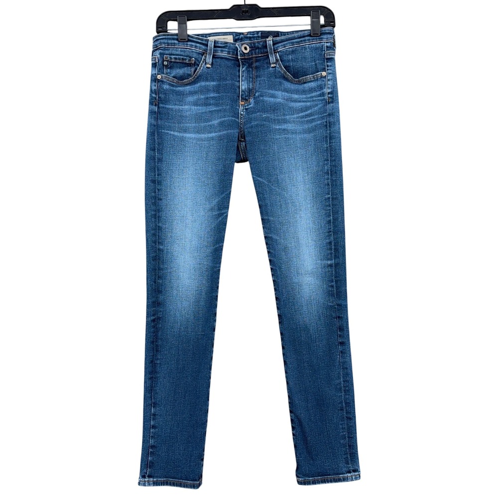 AG Adriano Goldschmied Stevie‎ Ankle Jeans Womens 27R Cotton Blue